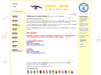sweet-kids.de Webseite Vorschau