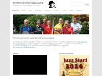 sweet-second-spring-jazzgang.de Webseite Vorschau