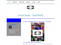 sweetbeats.de Webseite Vorschau