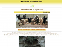 swiss-cairnterrier.ch Webseite Vorschau