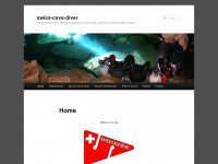 swiss-cave-diver.ch Webseite Vorschau