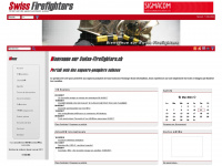 swiss-firefighters.ch Webseite Vorschau
