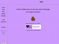 bear-wear.de Webseite Vorschau