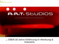 art-studios.de Webseite Vorschau