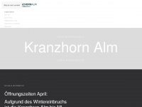 kranzhorn.at Webseite Vorschau