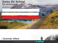 swiss-ski-school.ch Webseite Vorschau