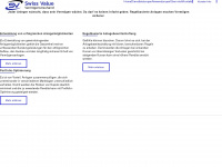 swiss-value.ch Webseite Vorschau