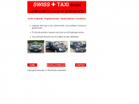 swiss-taxi.ch Webseite Vorschau
