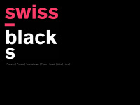swissblacks.ch Webseite Vorschau
