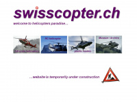 swisscopter.ch Webseite Vorschau