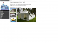 swissevent-tent.ch Webseite Vorschau