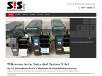 swissident.ch Webseite Vorschau