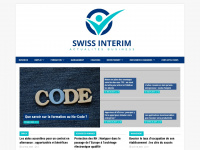 swissinterim.ch Webseite Vorschau