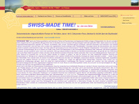 swissmade-time.de Webseite Vorschau