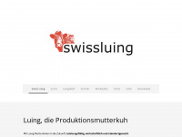 swissluing.ch Webseite Vorschau