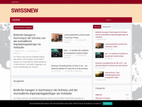 swissnew.ch Webseite Vorschau
