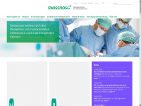 swissnoso.ch Webseite Vorschau