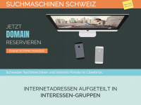 swisssearchengine.ch Webseite Vorschau