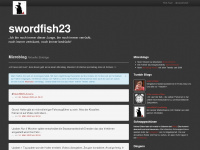 swordfish23.de Webseite Vorschau