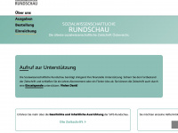 sws-rundschau.at Webseite Vorschau