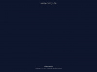 swsecurity.de Webseite Vorschau
