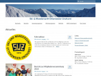 swz-skiclub.de Webseite Vorschau