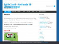 sybille-zanoll.de Webseite Vorschau