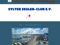 sylter-segler-club.de Webseite Vorschau