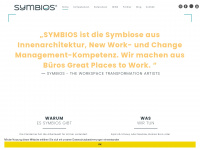 symbios.at Webseite Vorschau
