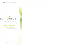 symbiosys2.de Webseite Vorschau