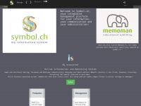 symbol.ch Webseite Vorschau