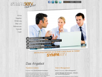 sympaserv.ch Webseite Vorschau