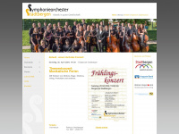symphonieorchester-stadtbergen.de Webseite Vorschau