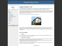 synagoge-michelbach-luecke.de Webseite Vorschau