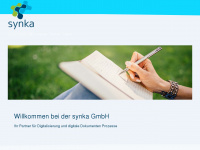 synka.de Webseite Vorschau