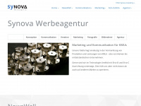 synova.de Webseite Vorschau