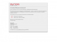 synoq.ch Webseite Vorschau