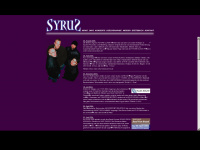 syrus-music.de Webseite Vorschau