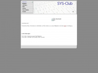 sys-club.de Webseite Vorschau