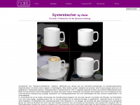 systembecher.de Webseite Vorschau