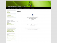 systemberatung-quick.de Webseite Vorschau