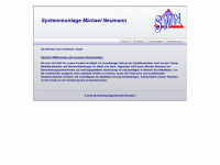 systemmontage-ndh.de Webseite Vorschau