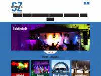 sz-showlights.de Webseite Vorschau