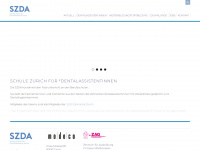 szda.ch Webseite Vorschau