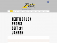 t-shirtpower.ch Webseite Vorschau
