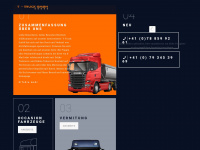 t-truck.ch Webseite Vorschau