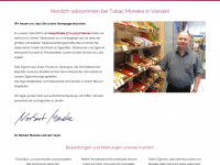 tabac-moneke.de Webseite Vorschau