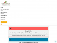 tabaluga-hilfe.de Webseite Vorschau