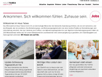 tabea.ch Webseite Vorschau