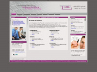 tabo-esystems.de Webseite Vorschau